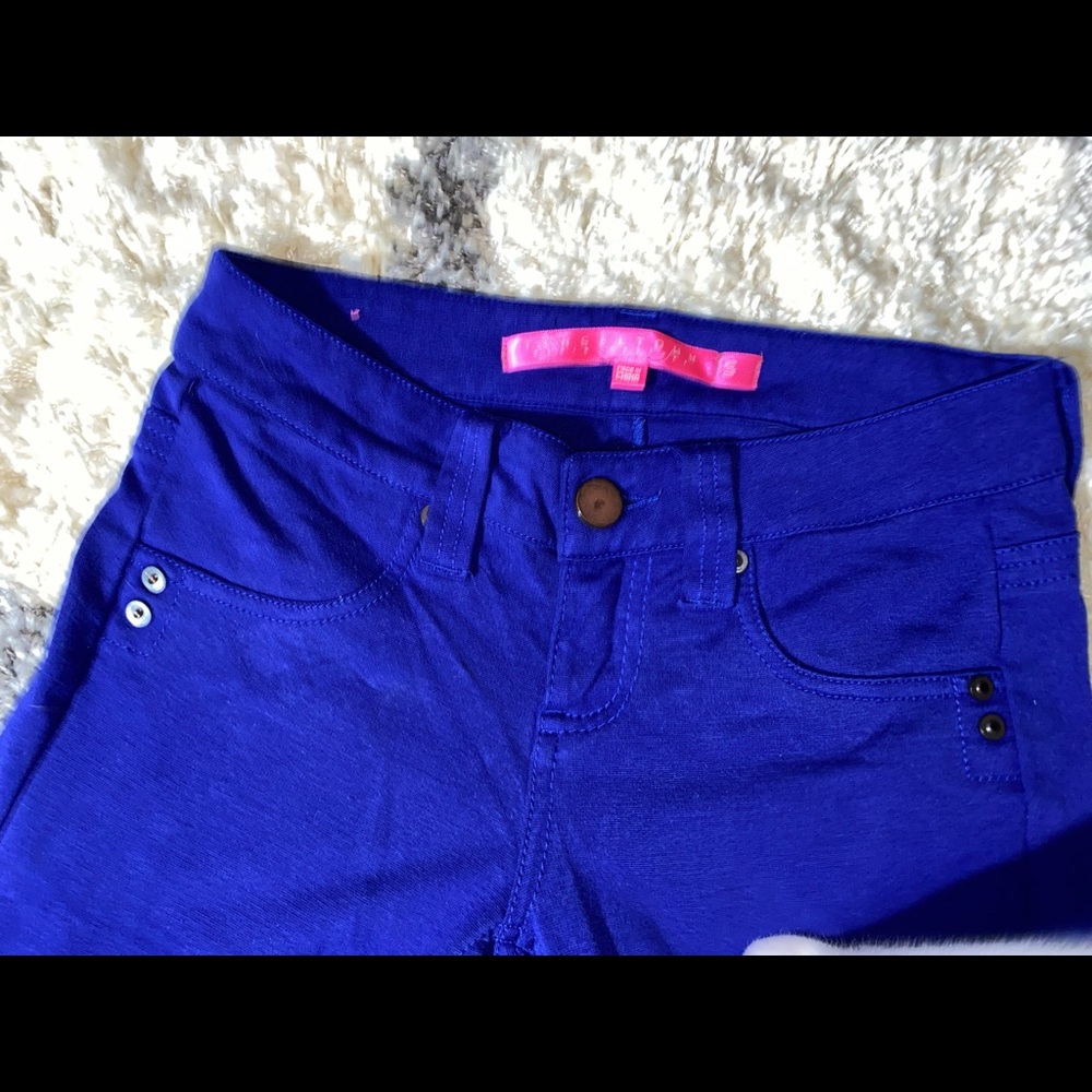 Blue Jeggings - Picture 4 of 5